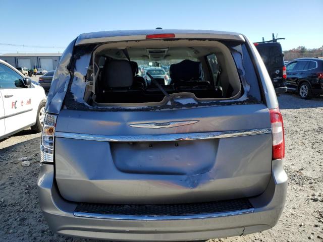 2C4RC1BG9DR793258 - 2013 CHRYSLER TOWN & COU TOURING SILVER photo 6