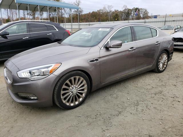 KNALW4D44G6032731 - 2016 KIA K900 GRAY photo 1