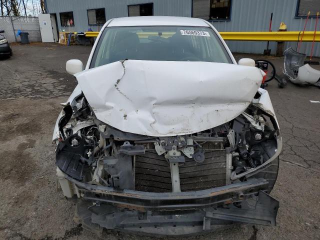 3N1BC13E59L403553 - 2009 NISSAN VERSA S WHITE photo 5