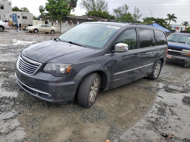 2A4RR8DG4BR764374 - 2011 CHRYSLER TOWN & COU TOURING L GRAY photo 1