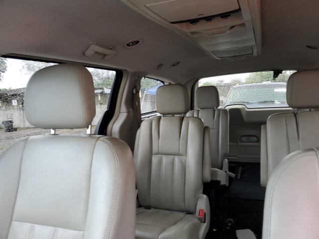 2A4RR8DG4BR764374 - 2011 CHRYSLER TOWN & COU TOURING L GRAY photo 10