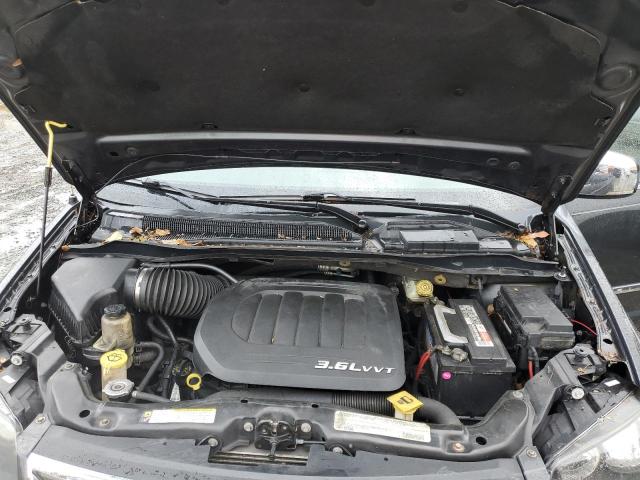 2A4RR8DG4BR764374 - 2011 CHRYSLER TOWN & COU TOURING L GRAY photo 12