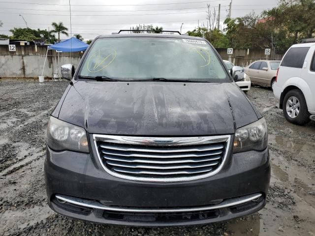 2A4RR8DG4BR764374 - 2011 CHRYSLER TOWN & COU TOURING L GRAY photo 5