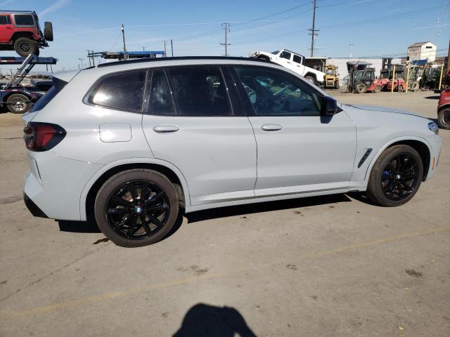 5UX83DP07N9M09508 - 2022 BMW X3 M40I GRAY photo 3
