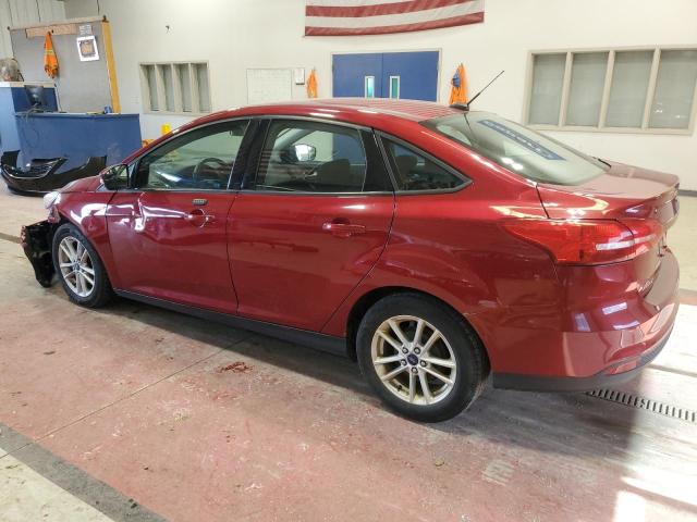 1FADP3F27GL229362 - 2016 FORD FOCUS SE RED photo 2