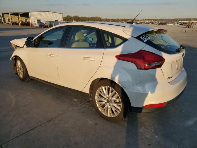 1FADP3N27GL230769 - 2016 FORD FOCUS TITANIUM WHITE photo 2