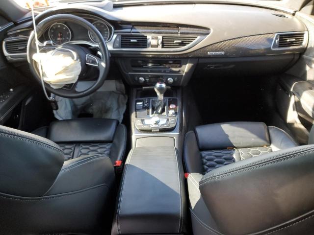 WUAWAAFC2HN903265 - 2017 AUDI RS7 PRESTIGE BLACK photo 8