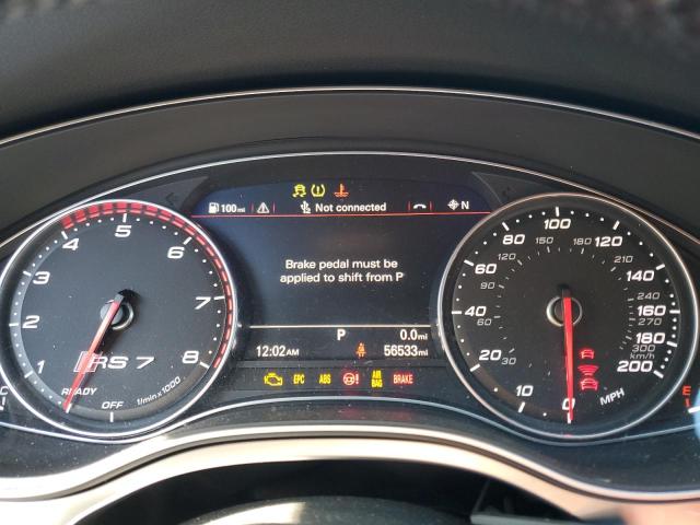 WUAWAAFC2HN903265 - 2017 AUDI RS7 PRESTIGE BLACK photo 9