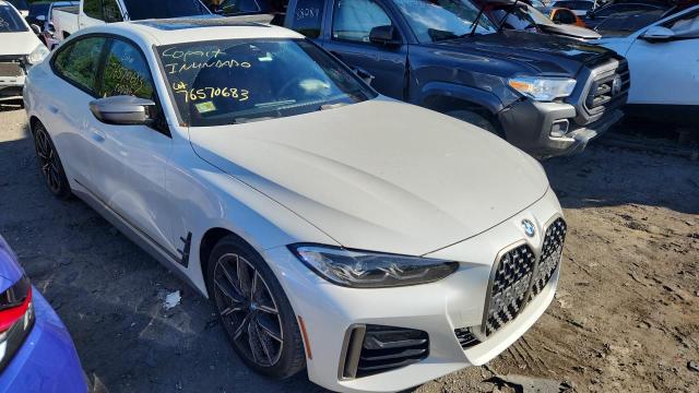 WBA13AW08NFM16419 - 2022 BMW M440XI GRAN COUPE WHITE photo 4