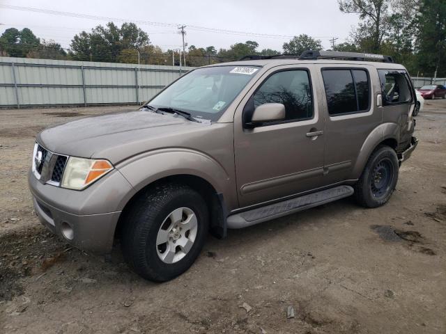 5N1AR18UX6C684291 - 2006 NISSAN PATHFINDER LE TAN photo 1