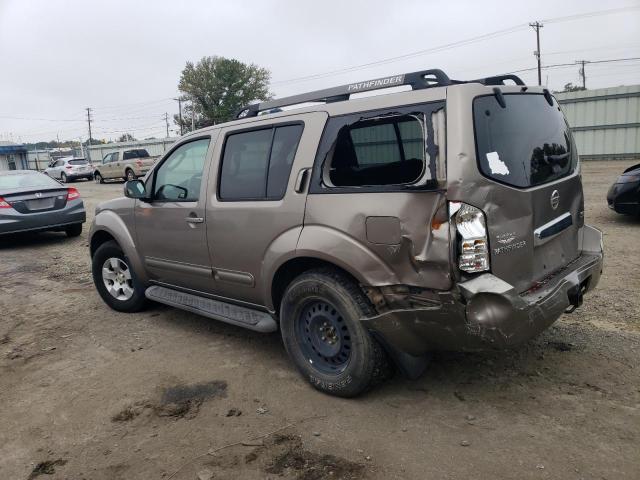 5N1AR18UX6C684291 - 2006 NISSAN PATHFINDER LE TAN photo 2
