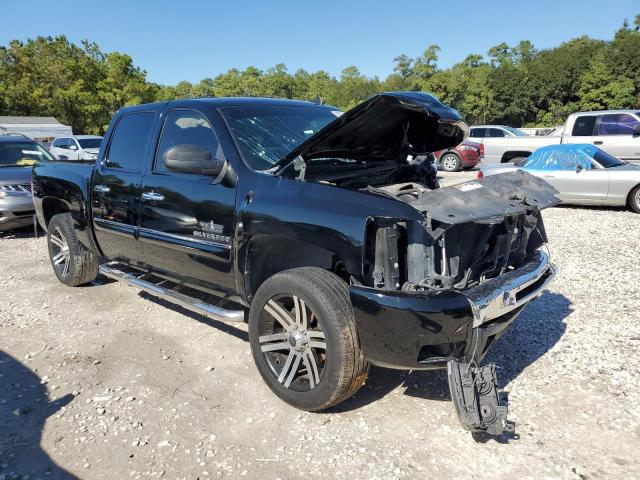 3GCPCSE02BG397008 - 2011 CHEVROLET SILVERADO C1500 LT BLACK photo 4