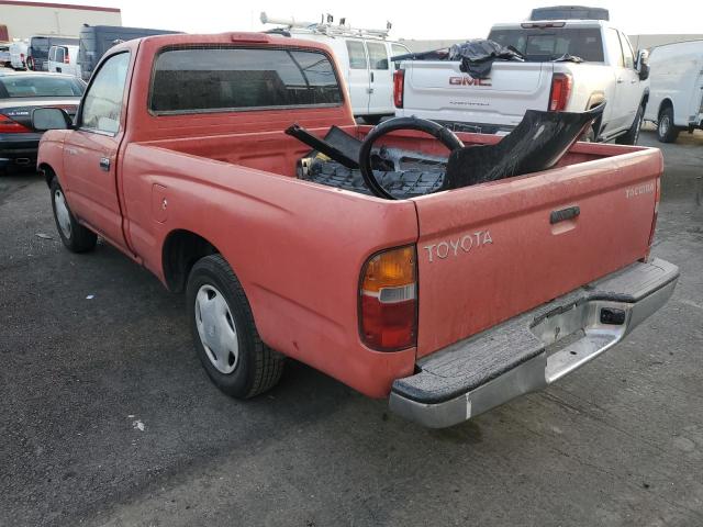 4TANL42N0XZ438502 - 1999 TOYOTA TACOMA RED photo 2