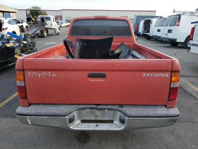 4TANL42N0XZ438502 - 1999 TOYOTA TACOMA RED photo 6