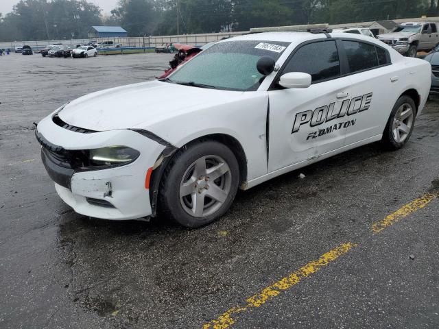 2C3CDXAT2HH543509 - 2017 DODGE CHARGER POLICE WHITE photo 1