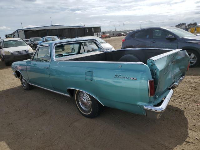 136805Z104484 - 1965 CHEVROLET EL CAMINO TURQUOISE photo 2