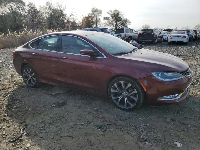 1C3CCCCG0FN646928 - 2015 CHRYSLER 200 C RED photo 4