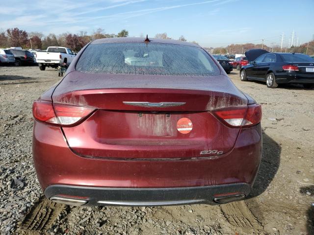 1C3CCCCG0FN646928 - 2015 CHRYSLER 200 C RED photo 6