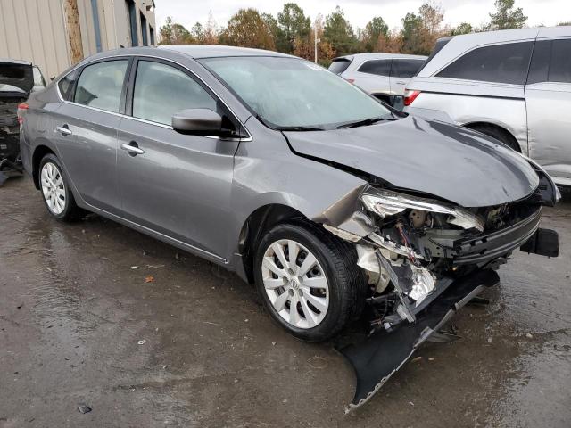 3N1AB7AP5FY281040 - 2015 NISSAN SENTRA S GRAY photo 4