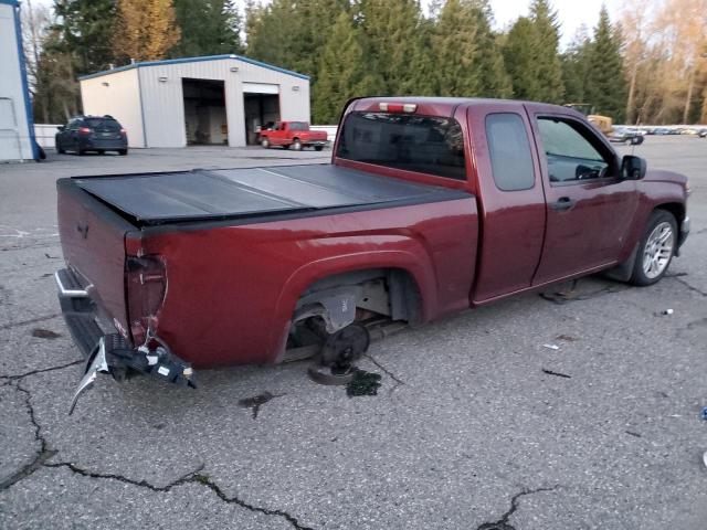 1GTCS19E378236052 - 2007 GMC CANYON BURGUNDY photo 3