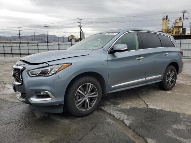 5N1DL0MM5KC553018 - 2019 INFINITI QX60 LUXE SILVER photo 1