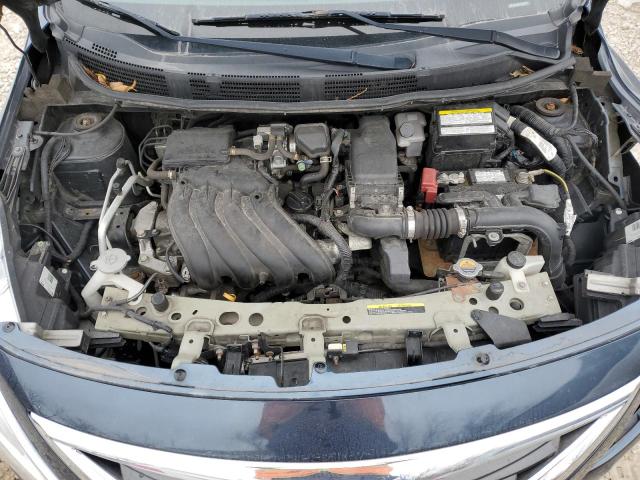 3N1CN7AP5FL836131 - 2015 NISSAN VERSA S BLUE photo 11