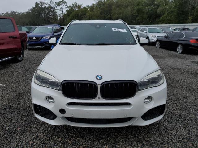 5UXKR6C57G0J80871 - 2016 BMW X5 XDRIVE50I WHITE photo 5