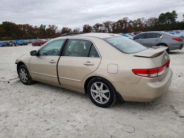 1HGCM66564A089520 - 2004 HONDA ACCORD EX GOLD photo 2