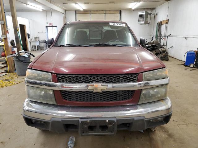 1GCDT199188150826 - 2008 CHEVROLET COLORADO BURGUNDY photo 5