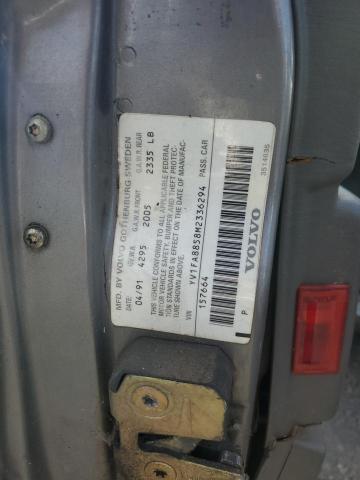 YV1FA8858M2336294 - 1991 VOLVO 740 Сұр фото 12
