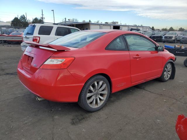 2HGFG2A57BH701369 - 2011 HONDA CIVIC SI RED photo 3