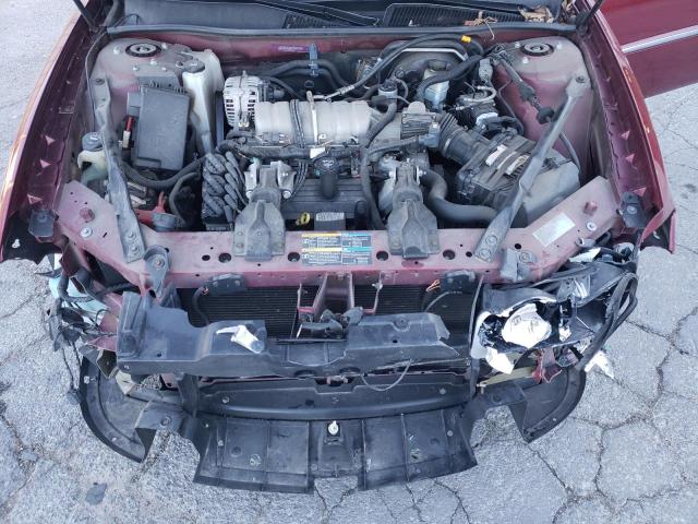 2G4WC582591266924 - 2009 BUICK LACROSSE CX BURGUNDY photo 11