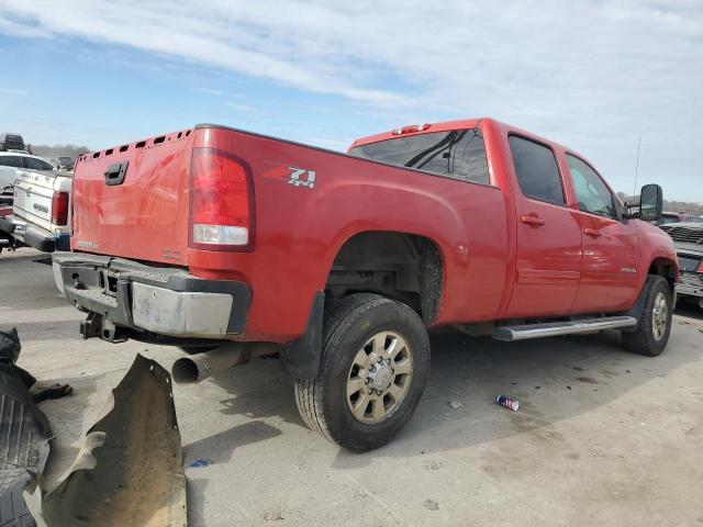 1GT121E89CF218751 - 2012 GMC SIERRA K2500 SLT RED photo 3