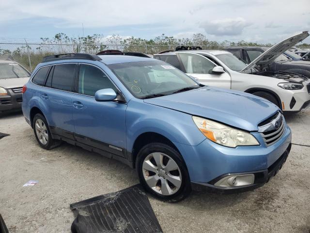 4S4BRCBC9A3373735 - 2010 SUBARU OUTBACK 2.5I PREMIUM BLUE photo 4