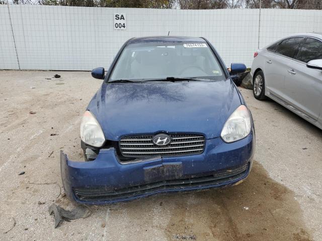 KMHCN4AC5AU455429 - 2010 HYUNDAI ACCENT GLS BLUE photo 5