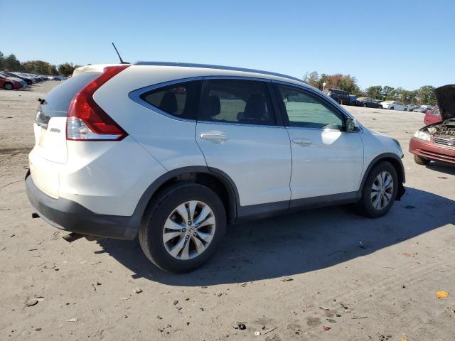 5J6RM4H77EL013901 - 2014 HONDA CR-V EXL WHITE photo 3