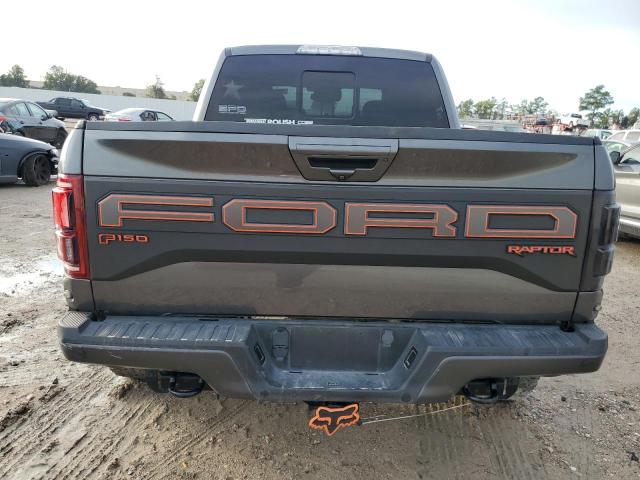 1FTFW1RG6LFC74948 - 2020 FORD F150 RAPTOR GRAY photo 6