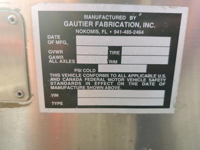 1G9GS2022JV185402 - 2018 UTILITY TRAILER თეთრი ფოტო 10