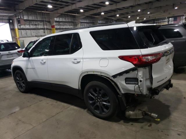 1GNEVJKW8LJ302639 - 2020 CHEVROLET TRAVERSE RS WHITE photo 2