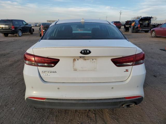 5XXGT4L32JG236510 - 2018 KIA OPTIMA LX WHITE photo 6