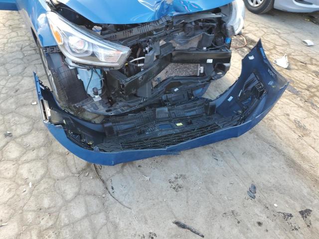 3KPA25AD3NE506398 - 2022 KIA RIO S BLUE photo 12