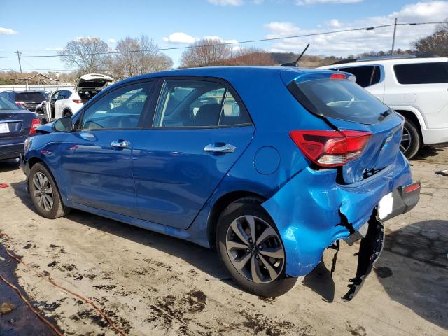 3KPA25AD3NE506398 - 2022 KIA RIO S BLUE photo 2