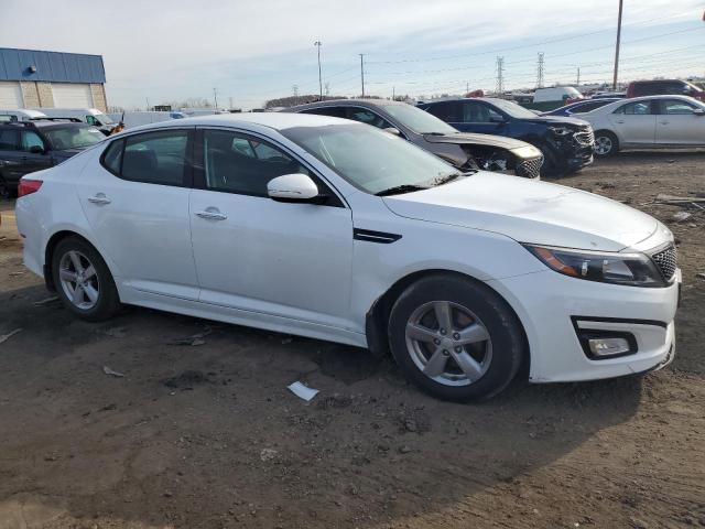 5XXGM4A78FG380864 - 2015 KIA OPTIMA LX WHITE photo 4