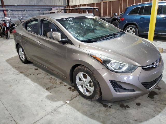 5NPDH4AE4FH646973 - 2015 HYUNDAI ELANTRA SE BROWN photo 4