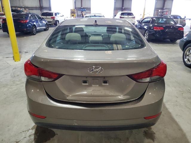 5NPDH4AE4FH646973 - 2015 HYUNDAI ELANTRA SE BROWN photo 6