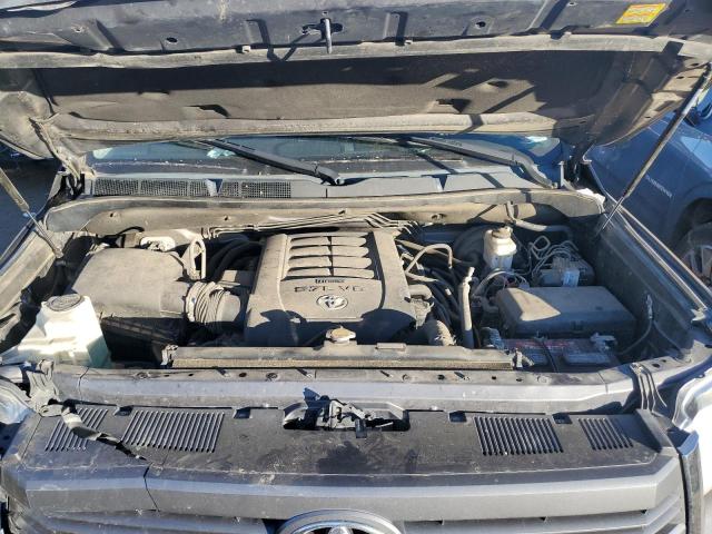 5TFUW5F1XFX440286 - 2015 TOYOTA TUNDRA DOUBLE CAB SR/SR5 GRAY photo 11