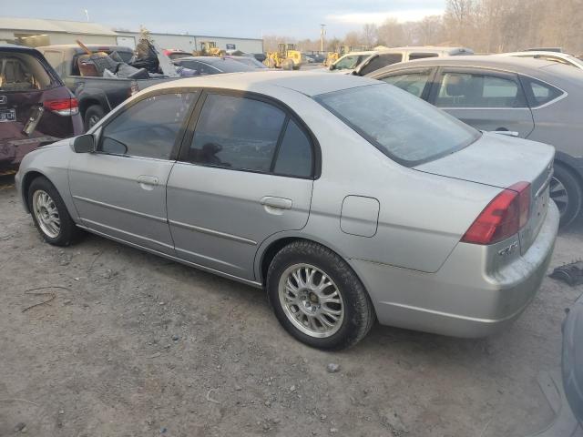 2HGES26761H603971 - 2001 HONDA CIVIC EX SILVER photo 2