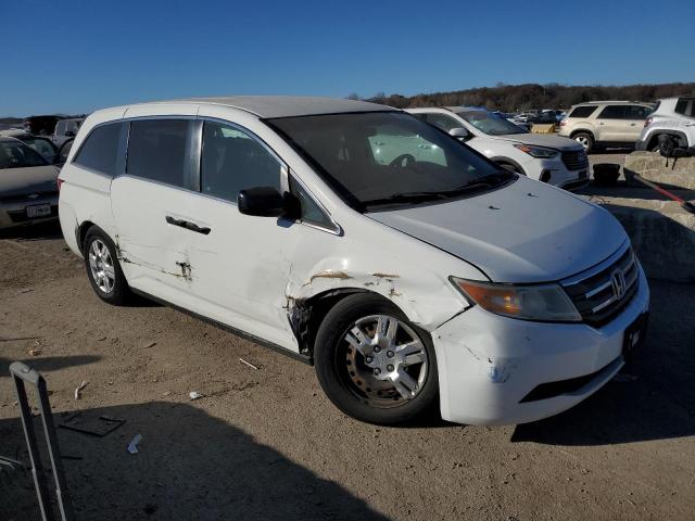 5FNRL5H23CB107003 - 2012 HONDA ODYSSEY LX WHITE photo 4