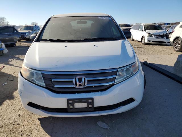 5FNRL5H23CB107003 - 2012 HONDA ODYSSEY LX WHITE photo 5