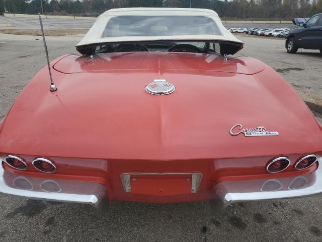 30867S114316 - 1963 CHEVROLET CORVETTE RED photo 10